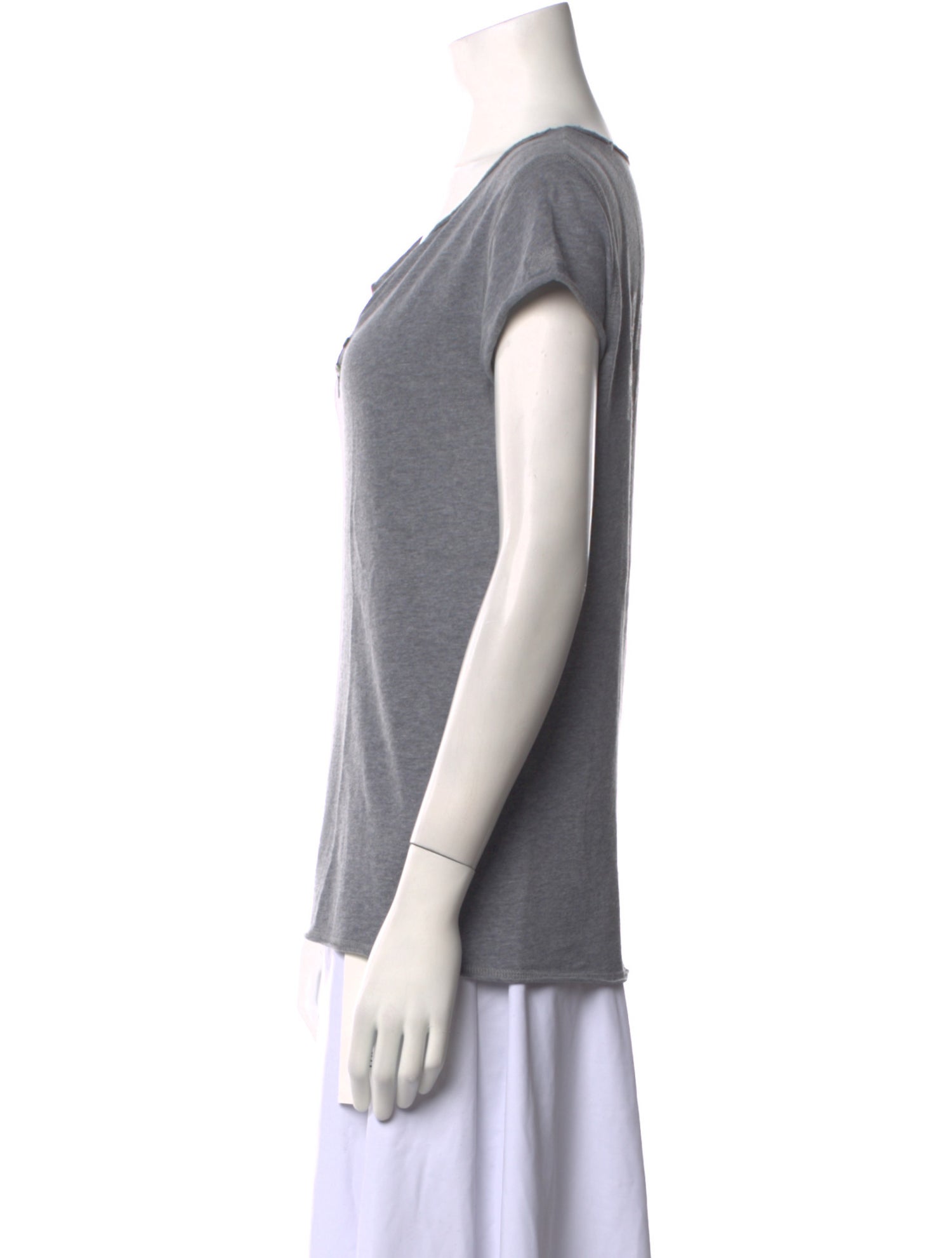 Zadig & Voltaire V-Neck Short Sleeve T-Shirt